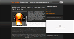 Desktop Screenshot of davemckayproductions.com